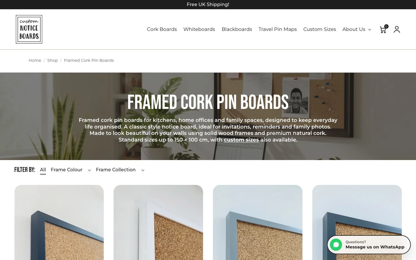 Custom Notice Boards — a closer look at the content and navigation